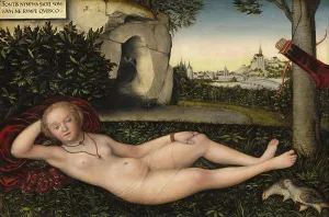 Renaissance Period Illustration Prints: The Nymph of Spring, Spring Nymph