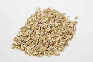 Oat Flake Cereal Prints: Oat flakes