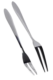 Plain Colored Background Photo Prints: Object on white - kitchen utensil fork