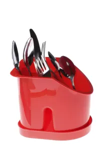 Plain Colored Background Prints: Object on white - plastic support for utensil