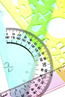 Bright Studio Lighting Prints: Object on white - Tool for measurement close up