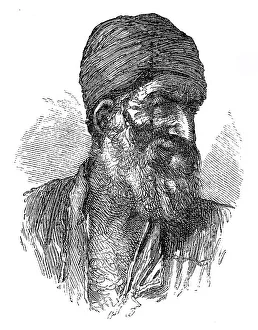 Traditional Turkish Culture Prints: Occupations in Constantinople, Turkey