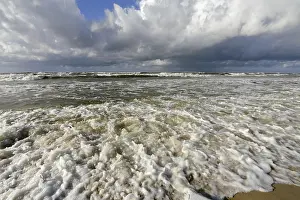 Deserted Ocean Shore Prints: Ocean shore