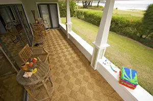 Water Sports Activity Prints: Oceanfront lanai and view