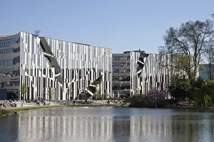 Daniel Libeskind Architecture Prints: Office building, architect Daniel Libeskind