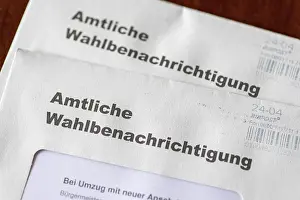 Politic Prints: Official Election Notification Print - Baden-Wurttemberg, Germany 2024