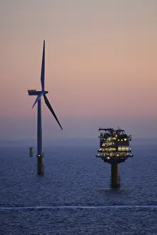 Green Energy Production Site Prints: Offshore