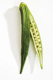 Okra Nutrition Prints: Okra