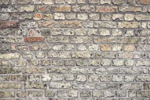 Red Brick Architecture Prints: Old brick wall