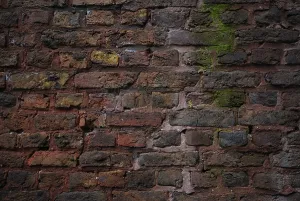 Abstract Background Image Prints: Old brick wall