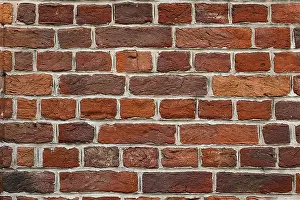 Old Brick Wall Texture Prints: Old brick wall texture background