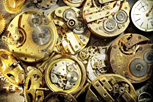 Old Clockwork Germany Prints: Old clockwork, Germany
