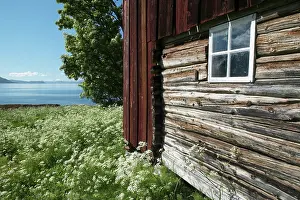 Framed Print : Rustic Old Cottage Print Framed Print : Rustic Old Cottage Print