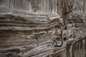 Deserted Entrance Prints: An old door exposed to the elements