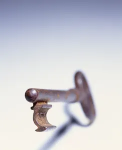 Studio Shot Germany Prints: Old key, Germany