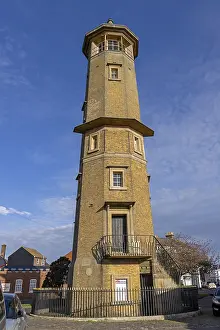 Lighthouses In Great Britain Prints: Old Lighthouse, High Lighthouse