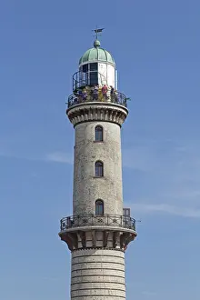 Old Lighthouse Germany Prints: Old lighthouse, Warnemunde