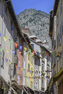 Europe Urban Landscape Prints: In the old town centre of Briancon
