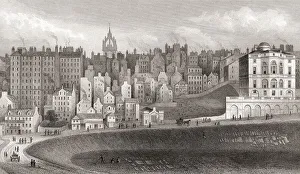 Edinburgh Old Town Prints: Part of the Old Town, Edinburgh