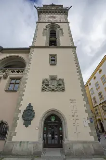 Old Town Hall Tower Prints: The old town hall tower with tower clock