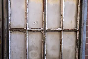 Framed Print : An Old Window Frame Print - Rusty and Faded Framed Print : An Old Window Frame Print - Rusty and Faded