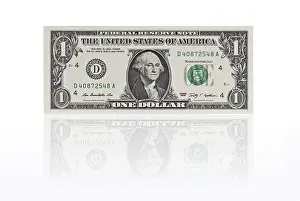Currency Finance Prints: One-dollar-bill