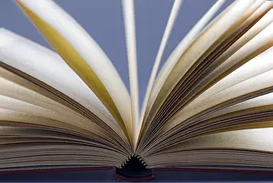 Indoor Still Life Photography Prints: Open book