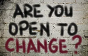 Symbolic Picture Of Flight Prints: Are You Open To Change Concept
