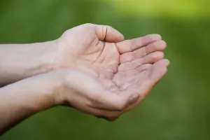 Symbolic Hand Gesture Prints: Open hands