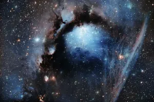 NASA Astronomy Images Prints: Nebula, cluster of stars in deep space
