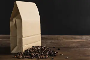 Roasted Coffee Beans Prints: Package coffee beans