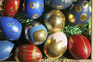 Easter Eggs Dresden Prints: Painted Easter eggs, Dresden, Saxony