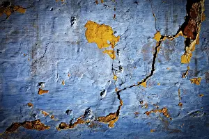 Plaster Wall Texture Prints: Painted plaster wall texture