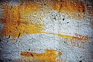 Painted Plaster Walls Prints: Painted plaster wall texture