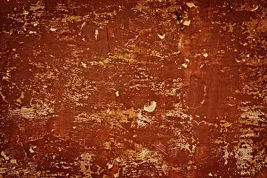 Detailed View Of A Wall Prints: Painted plaster wall texture