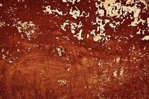 Full Frame Textured Image Prints: Painted plaster wall texture
