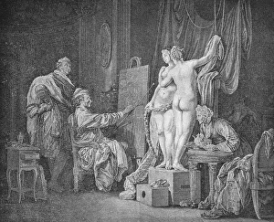 French Copper Engraving Print, circa 1770