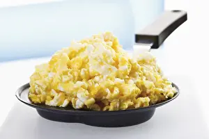 Pan with Scrambled Eggs Print