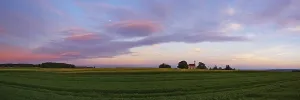 Cloudy Panoramic View Prints: Panorama, chapel with clouds