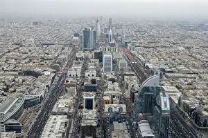 Empty Urban Landscape Photo Prints: Panoramic view from the Sky Bridge