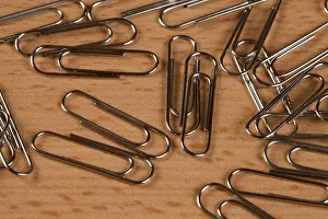 Office Supply Prints: Paper clips