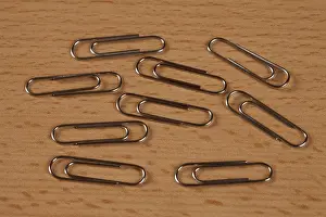 Office Stationery Prints: Paper clips
