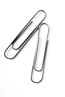 Office Supply Photography Prints: Paper clips