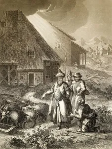 The Parable of the Prodigal Son Print, 1853