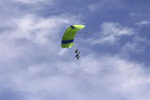 Extreme Sport Athlete Prints: Parachutist