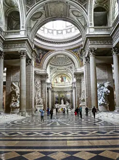 Prints of Paris Pantheon inside Pantheon Prints: Paris Pantheon Print - Interior View