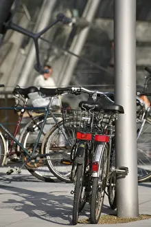 Local Transport System Prints: Parked bicycles