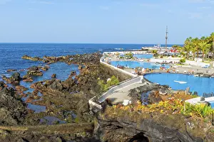 Parque Maritimo Cesar Manrique Print, Tenerife, Spain