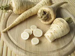 Root Vegetable Nutrition Prints: Parsley root