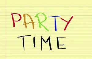 Symbolic Party Picture Prints: Party Time Concept